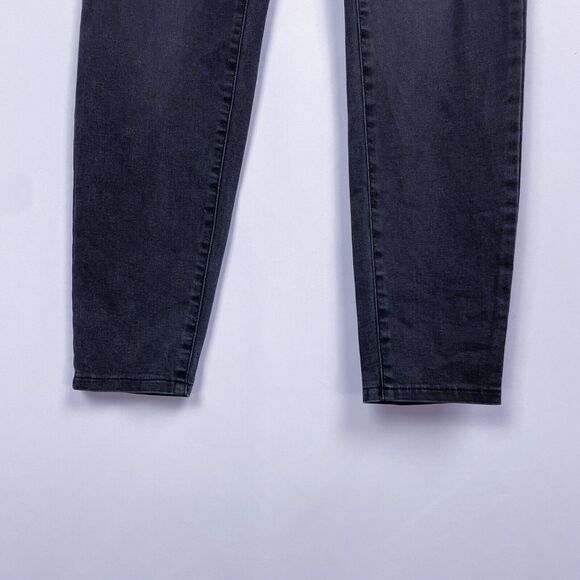 J. Jill 5 Pocket Leggings Jeans‎ Size 12 Gray Faded Black Stretch Denim Mid Rise - Picture 4 of 16